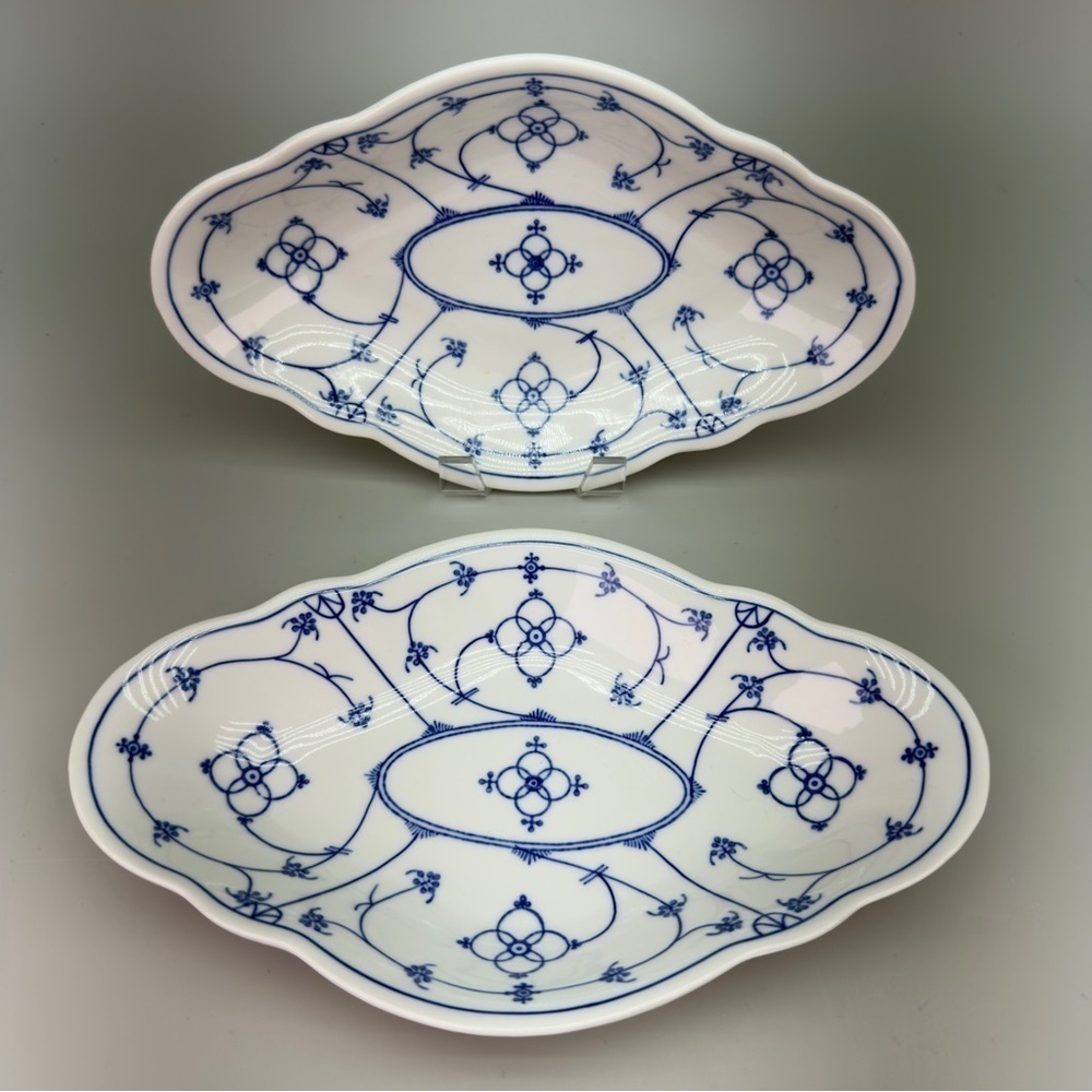 Pair of Vintage Winterling Bavaria Serving Dishes